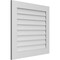 Ekena Millwork Vertical Surface Mount PVC Gable Vent: Non-Functional, w/3-1/2"W x 1"H, Standard Frame, 32"W x 30"H GVPVE32X3001SN - alternate 3